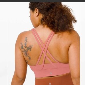 Lululemon Energy Bra High Neck Long Line *Tough